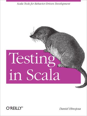 cover image of Testing in Scala